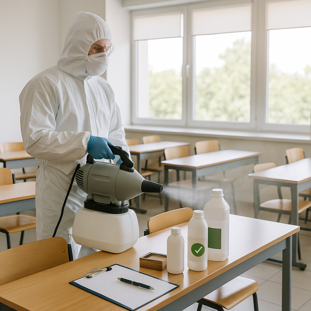 Sanificazione uffici e scuole